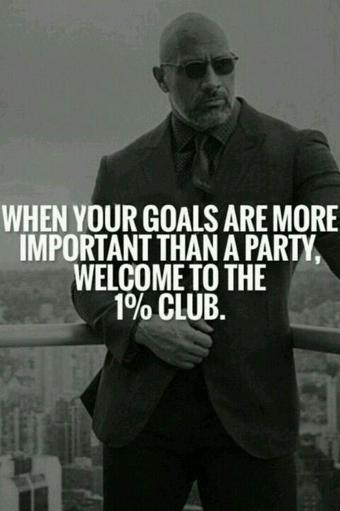 1% Club Motivational Quote
