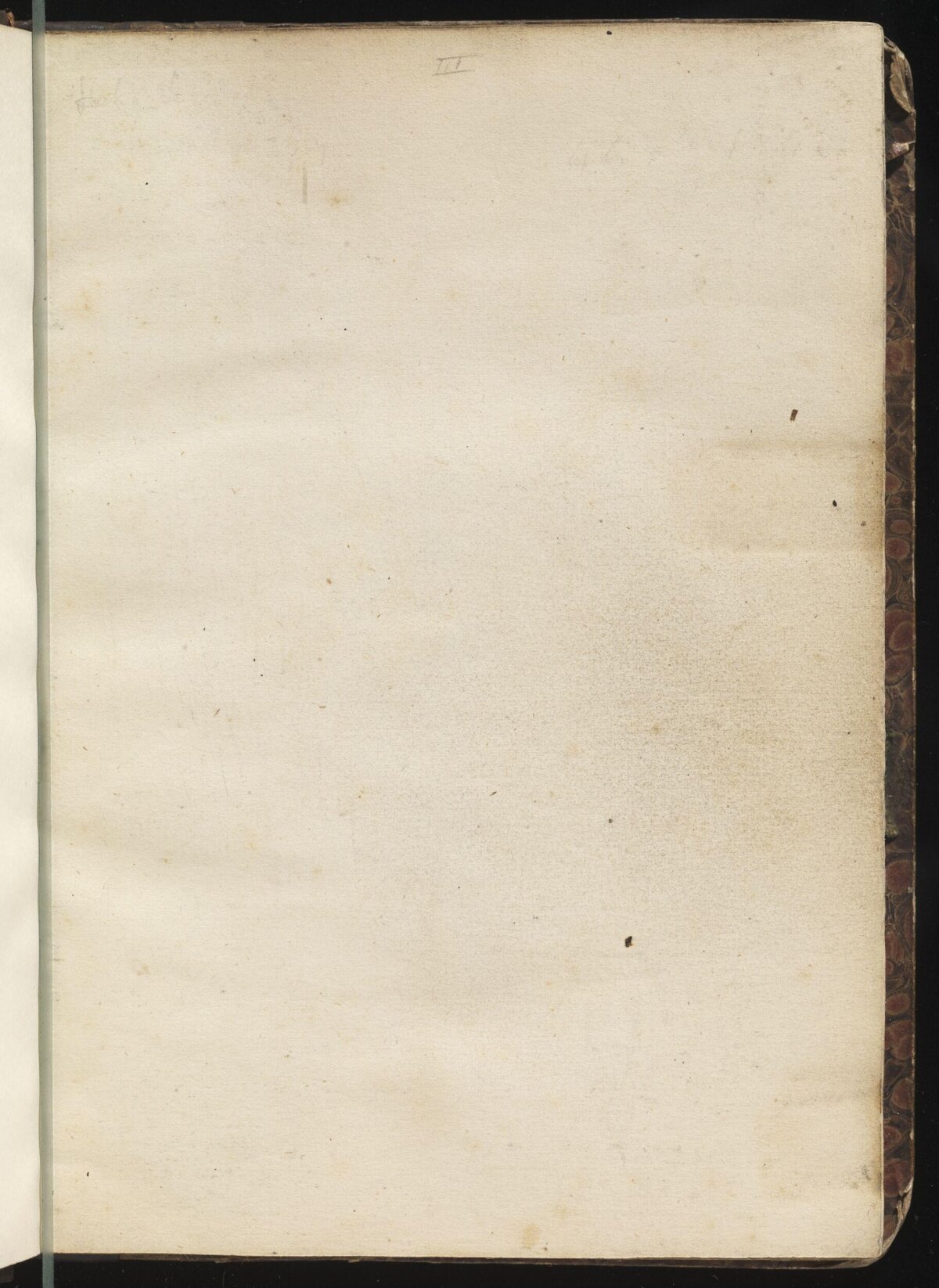 Blank Page of an Old Book