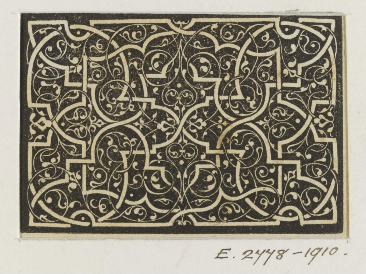 Vintage Interlace Decorative Pattern