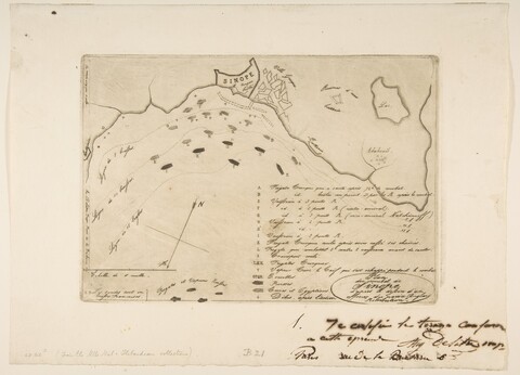 Hand-drawn Battle Plan of Sinope