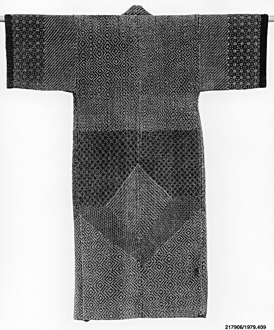 Geometric Patterned Traditional Kimono