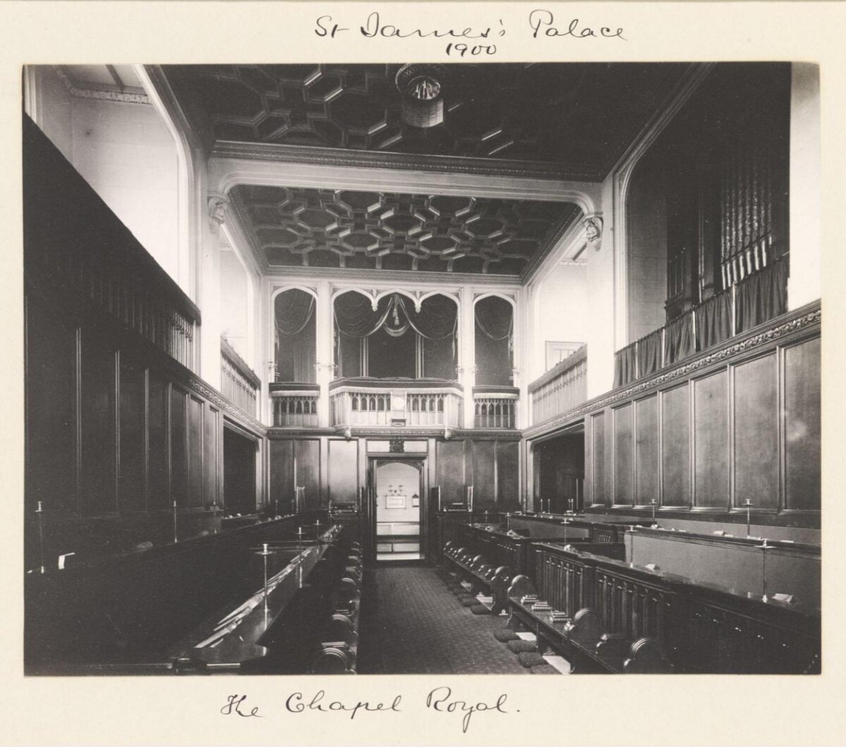 1900 Chapel Royal St James's Palace