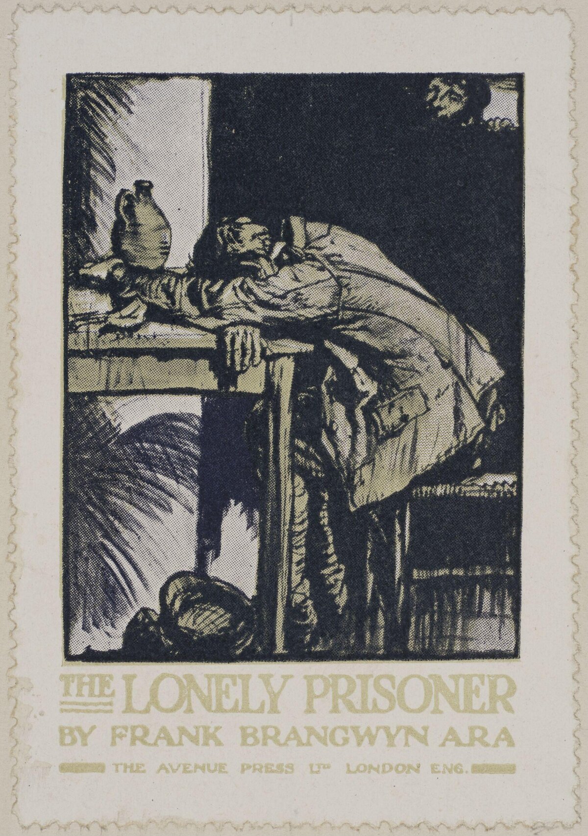The Lonely Prisoner Vintage Print