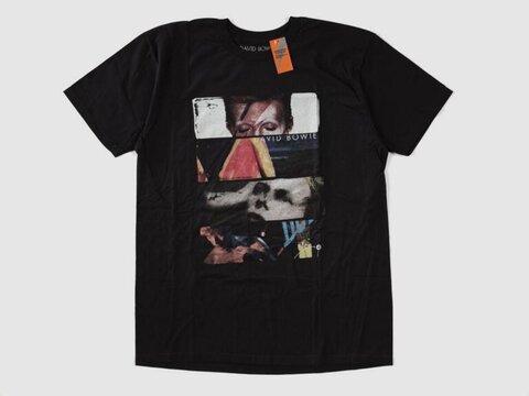David Bowie Printed Black T-shirt