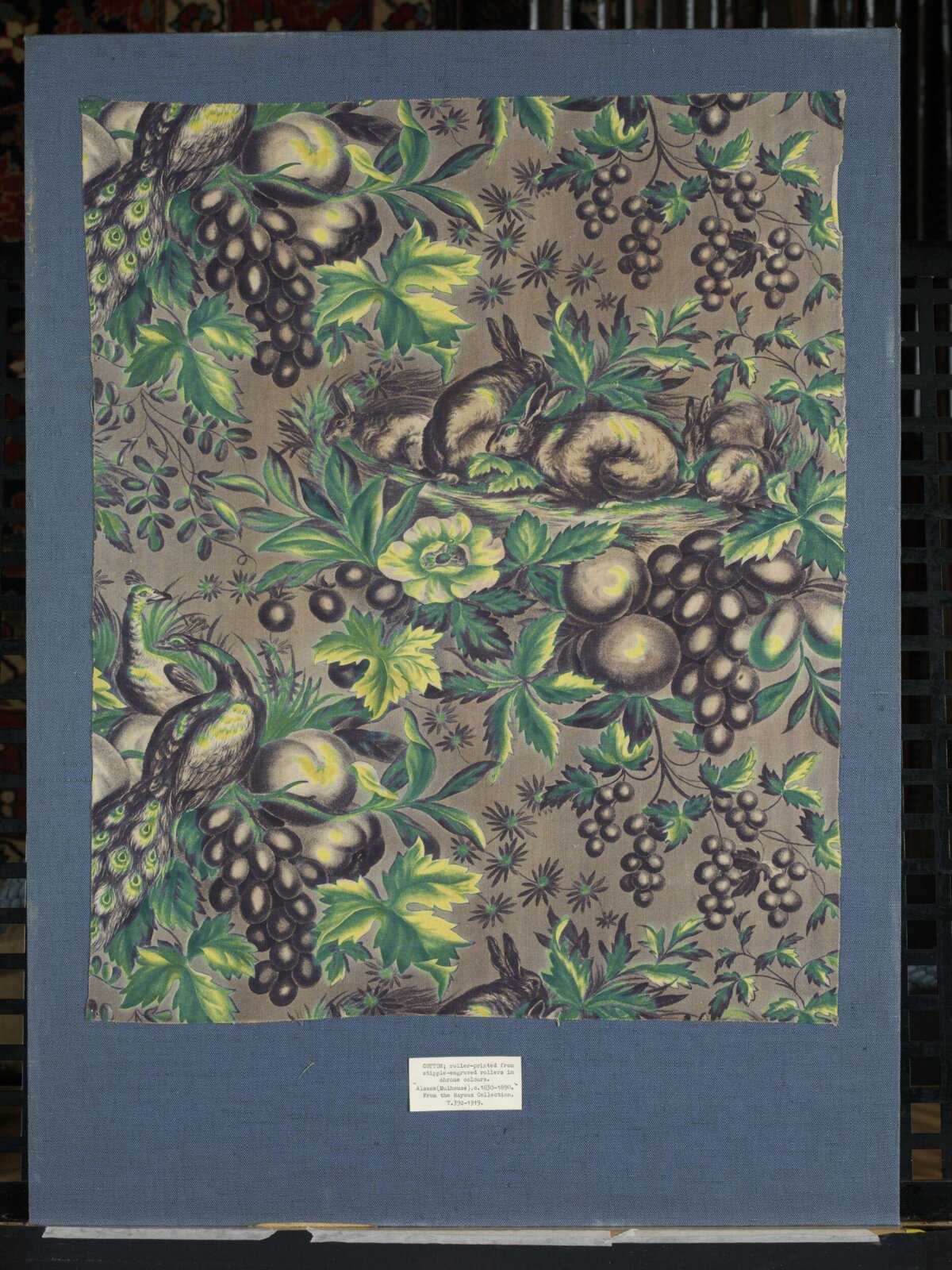 Vintage Printed Cotton Textile Pattern