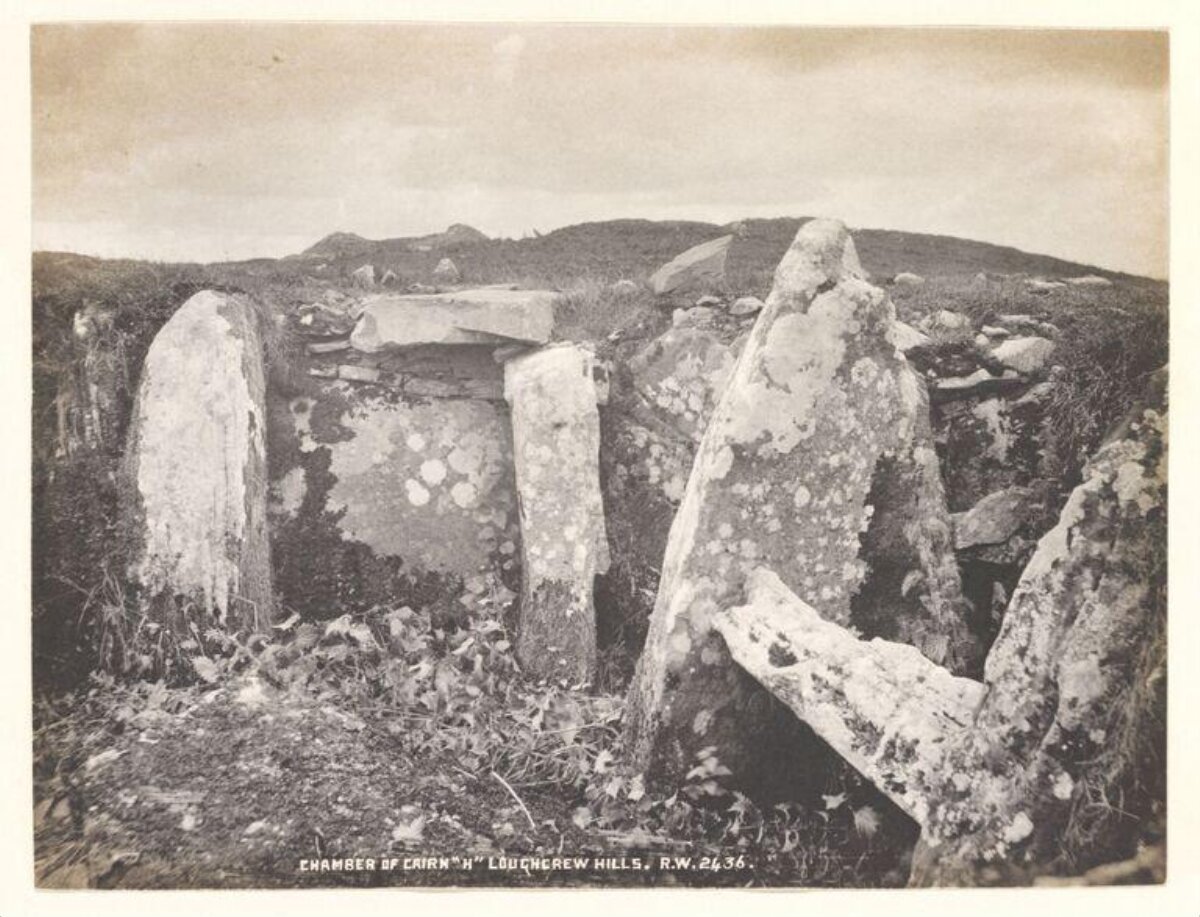 Chamber of Cairn H, Loughcrew Hills