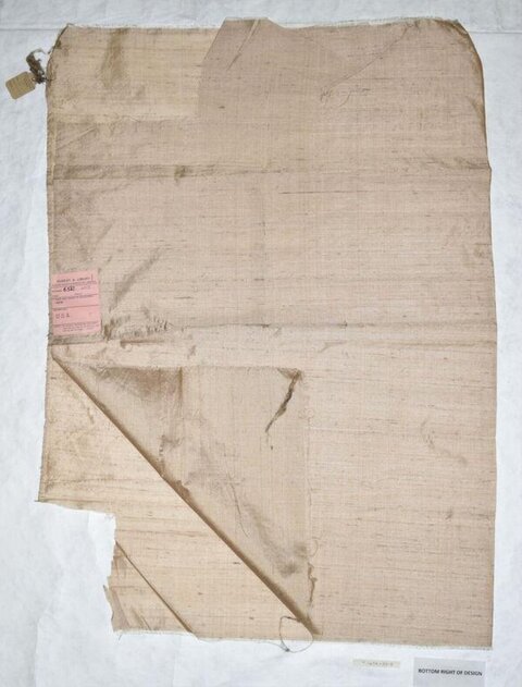Vintage Textile Fabric Sample