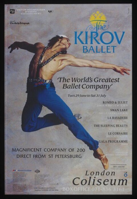 Kirov Ballet Performance Poster
