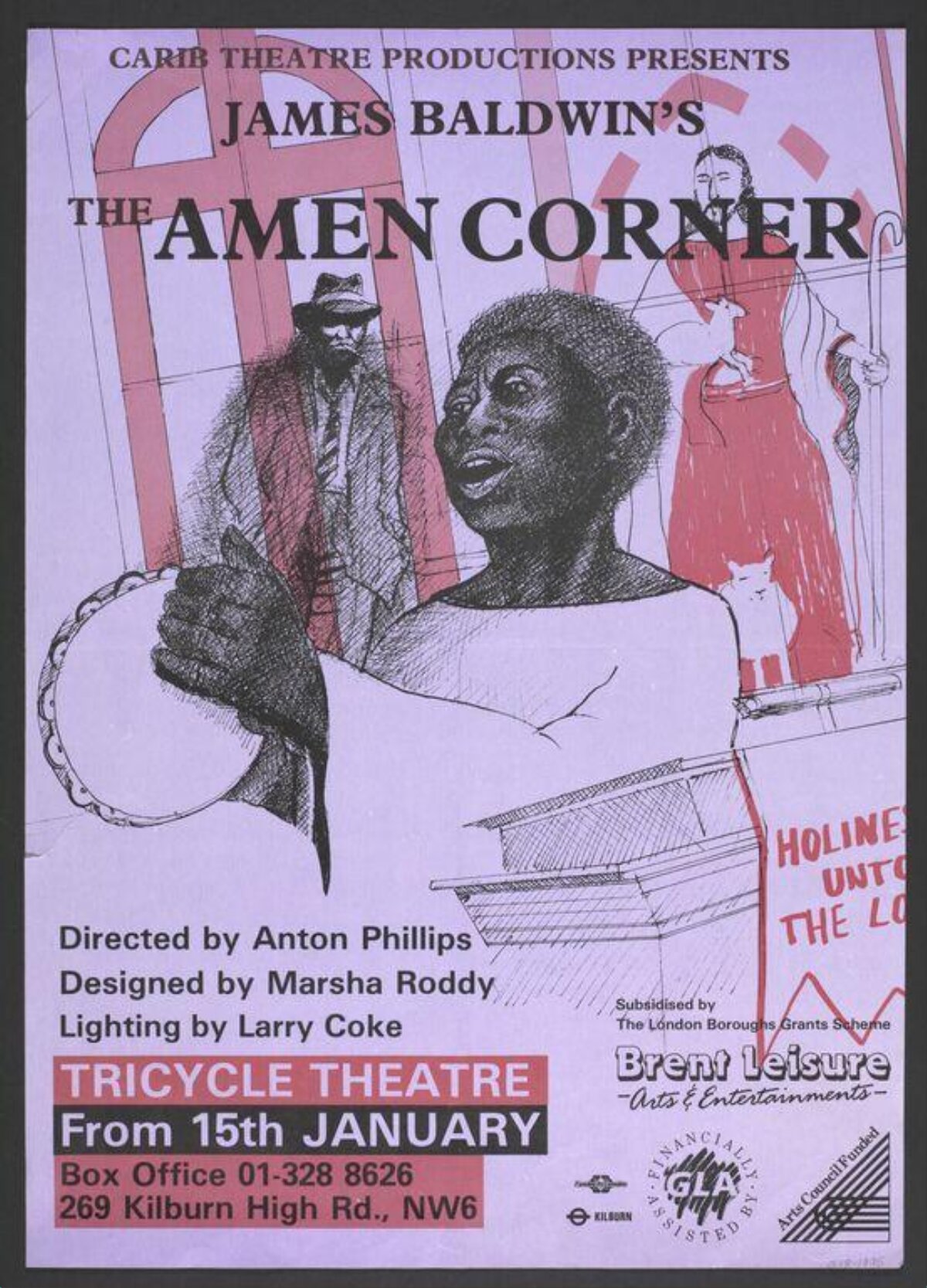 The Amen Corner Theatre Poster