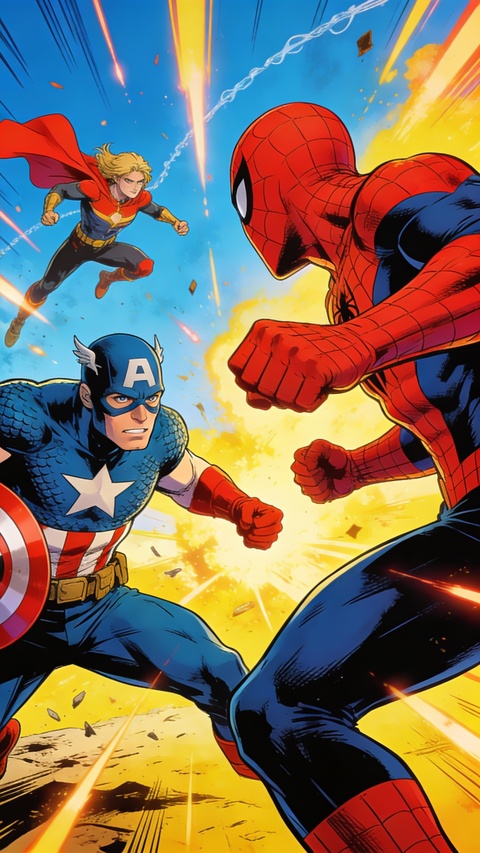 Marvel Heroes Battle Standoff