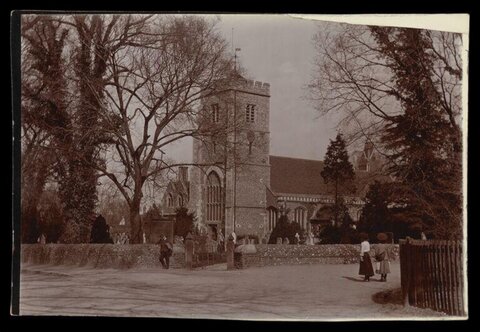 Vintage Village Church Exterior View