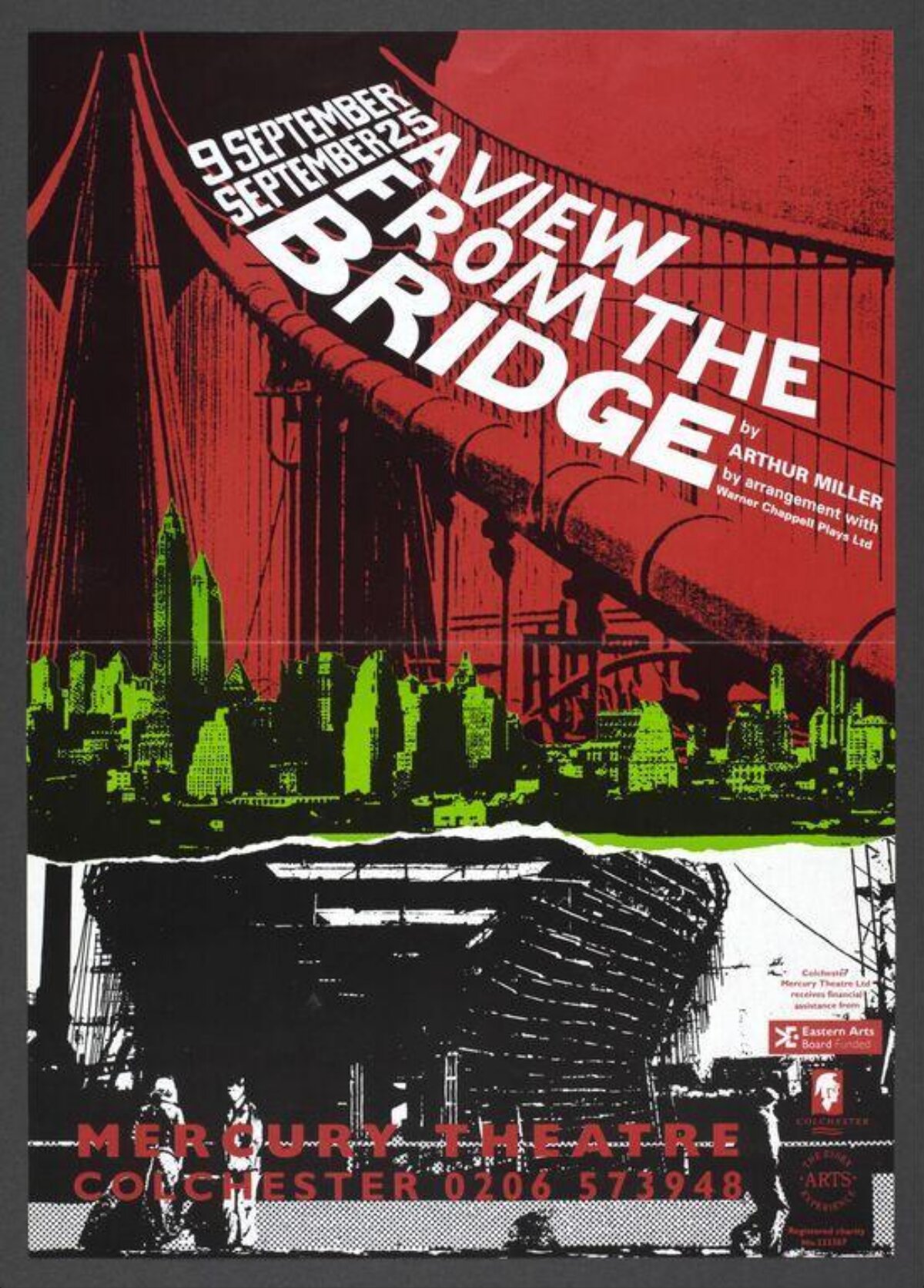A View from the Bridge Theatre Poster