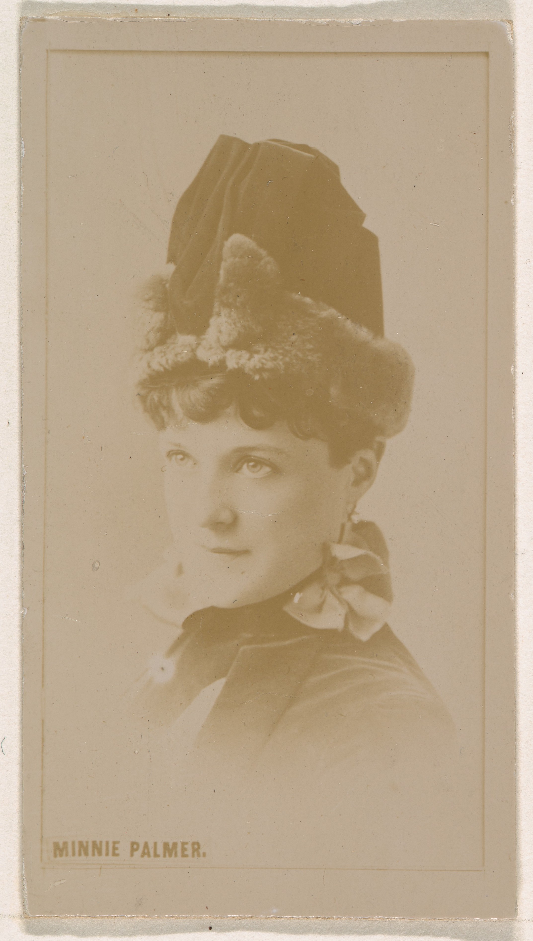 Vintage Portrait of Minnie Palmer