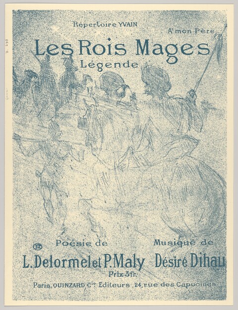 Les Rois Mages Sheet Music Cover