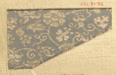 Antique Patterned Textile Fragment
