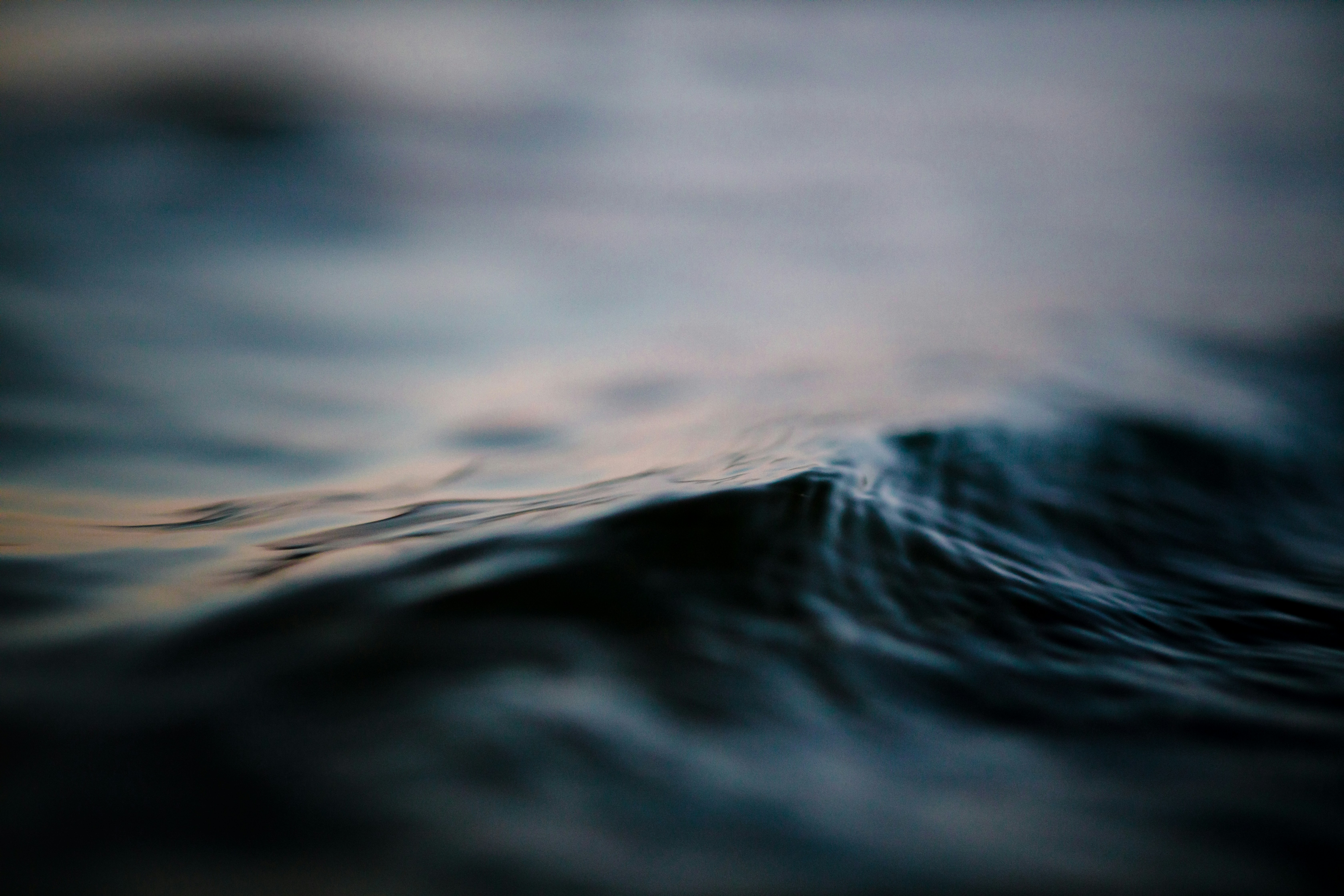Close Up of Rippling Water Wave