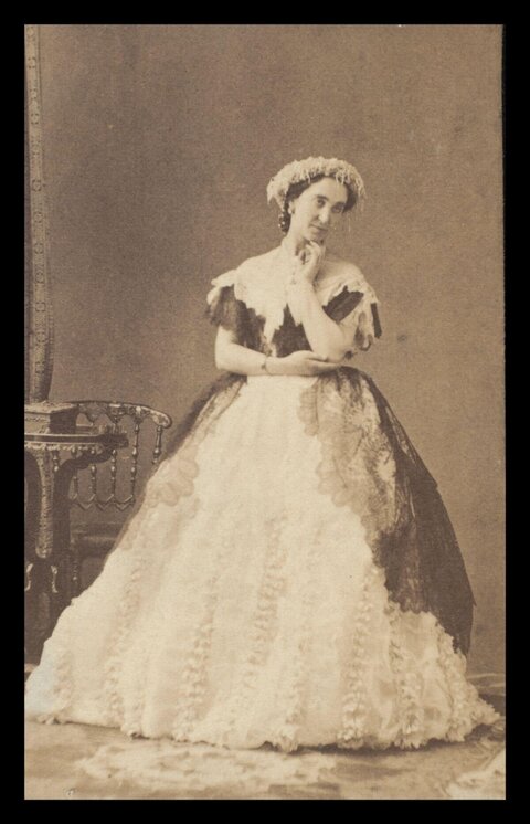 19th Century Portrait of Victorian Woman