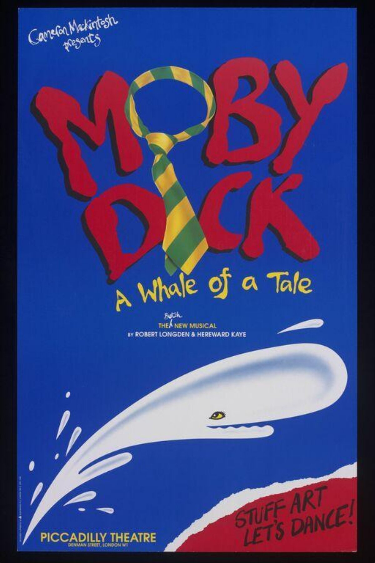 Moby Dick West End Musical Poster