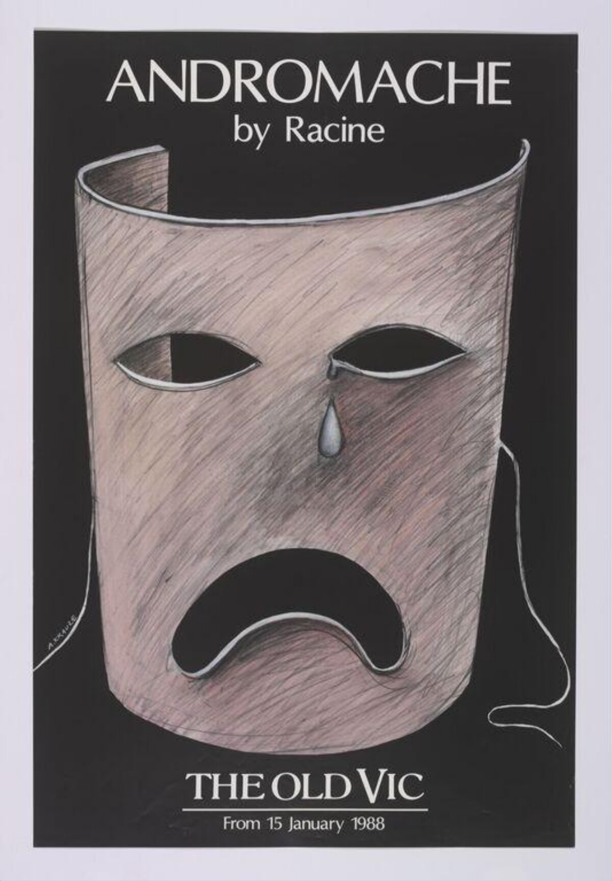 1988 Andromache Play Poster