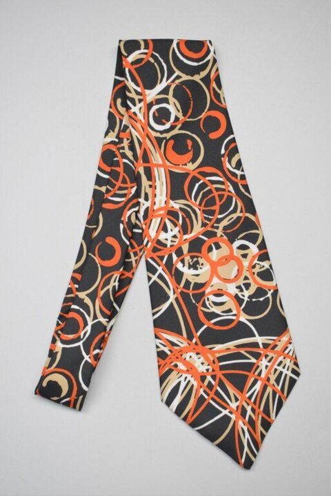 Abstract Patterned Necktie