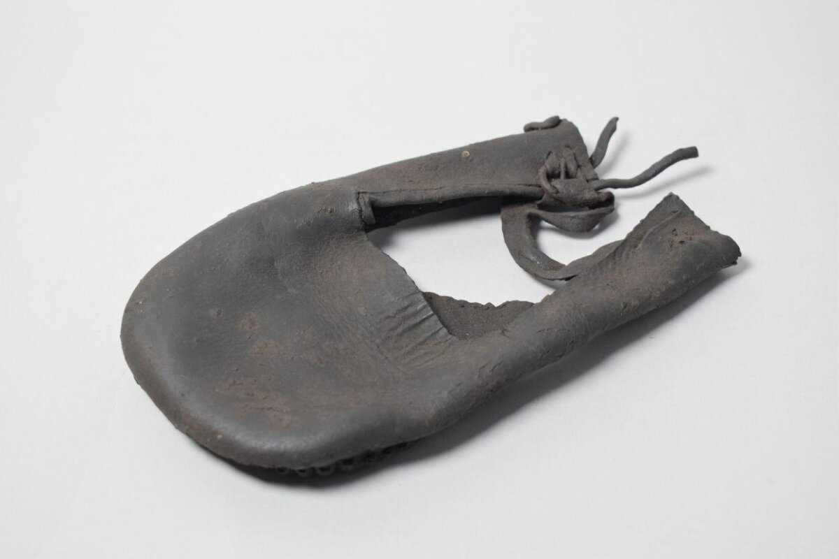 Ancient Broken Leather Shoe