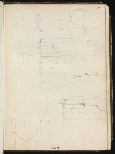 Jama Bastak Architectural Sketch