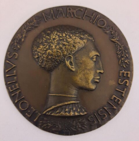 Bronze Leonello d'Este Commemorative Medal