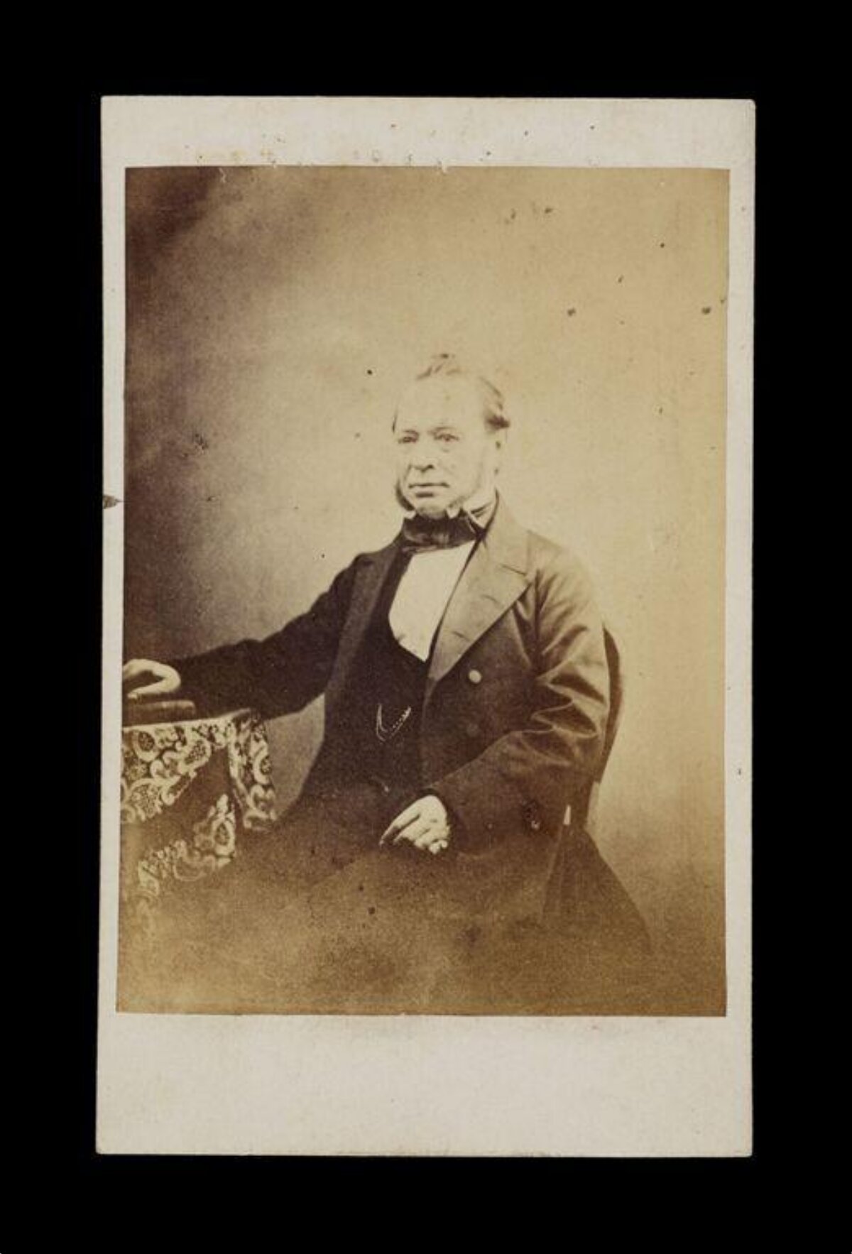 Vintage Portrait of 19th Century Gentleman