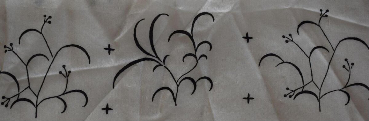 Hand-drawn Folk Floral Pattern