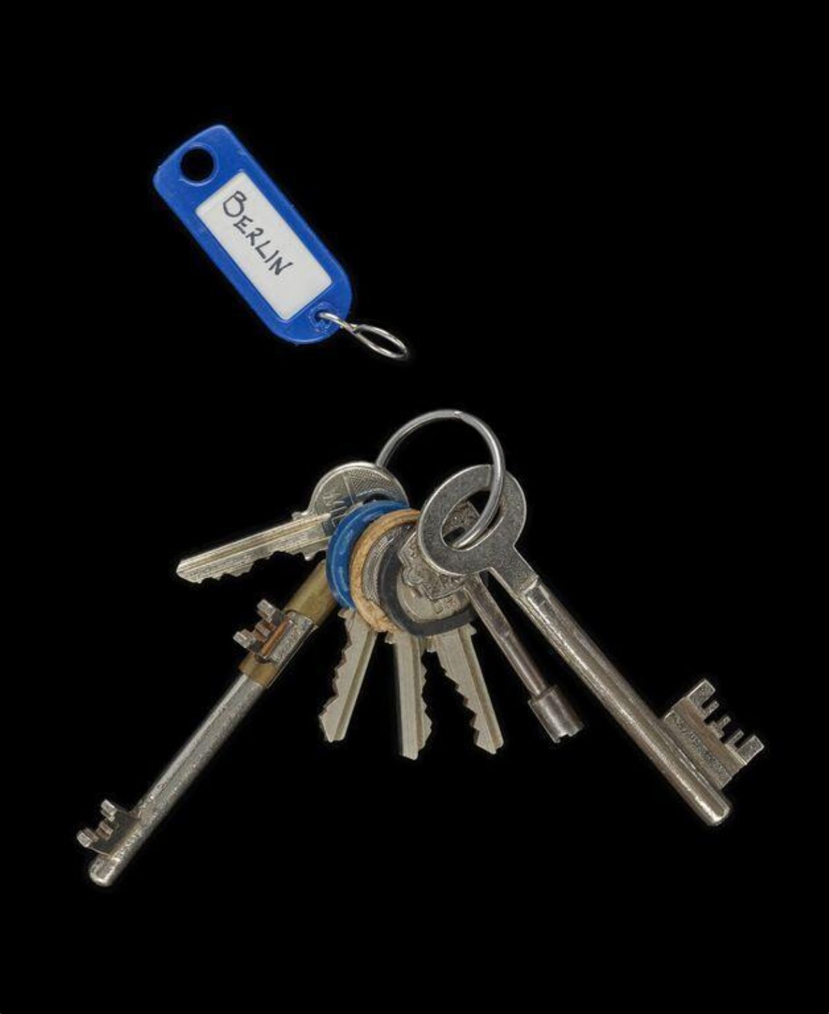 Set of Keys with Berlin Tag
