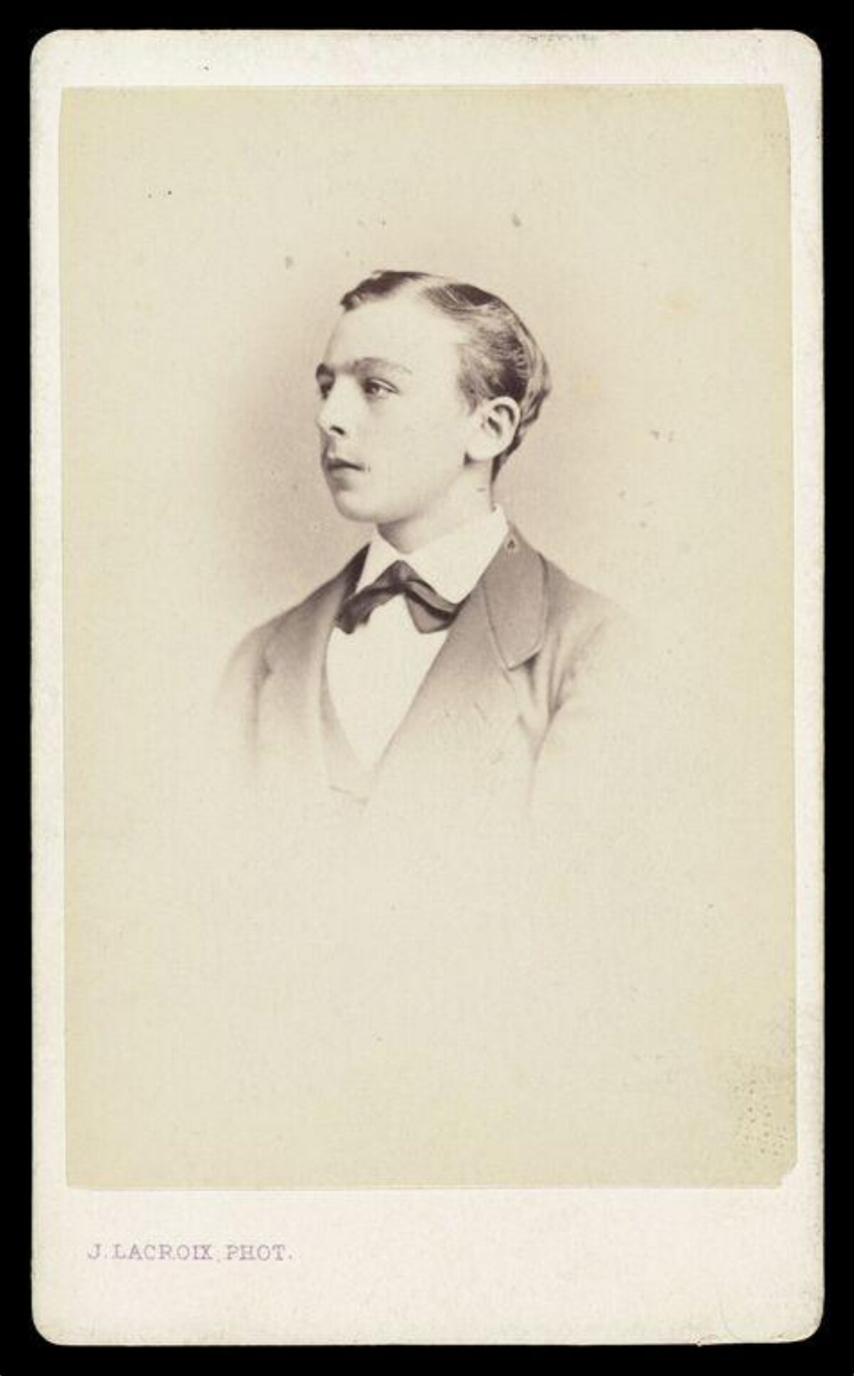 Vintage Portrait of Young Man