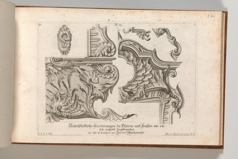 18th Century Ornamental Architectural Engraving
