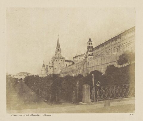 West Side of Moscow Kremlin