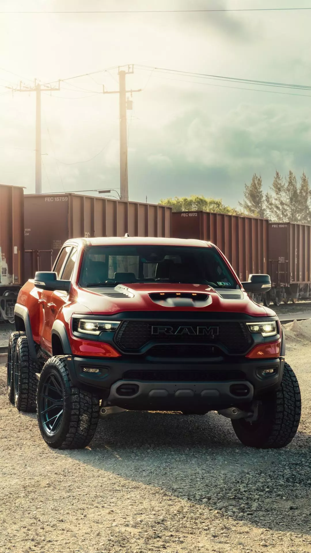 Red Ram 6x6 Pickup Truck
