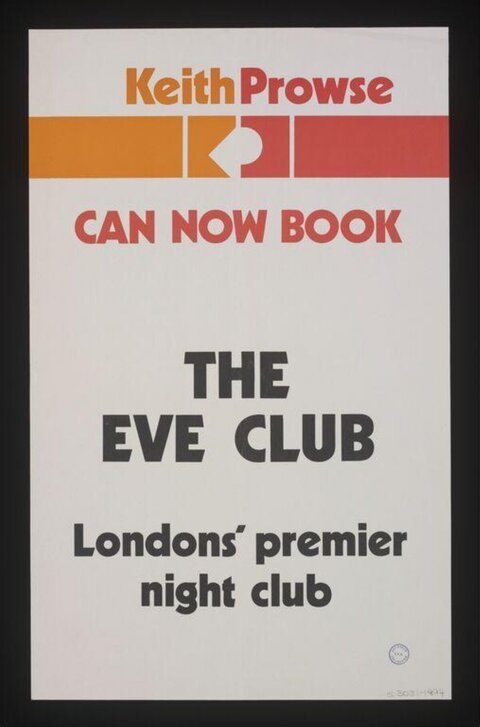 Eve Club Booking Advertisement Poster
