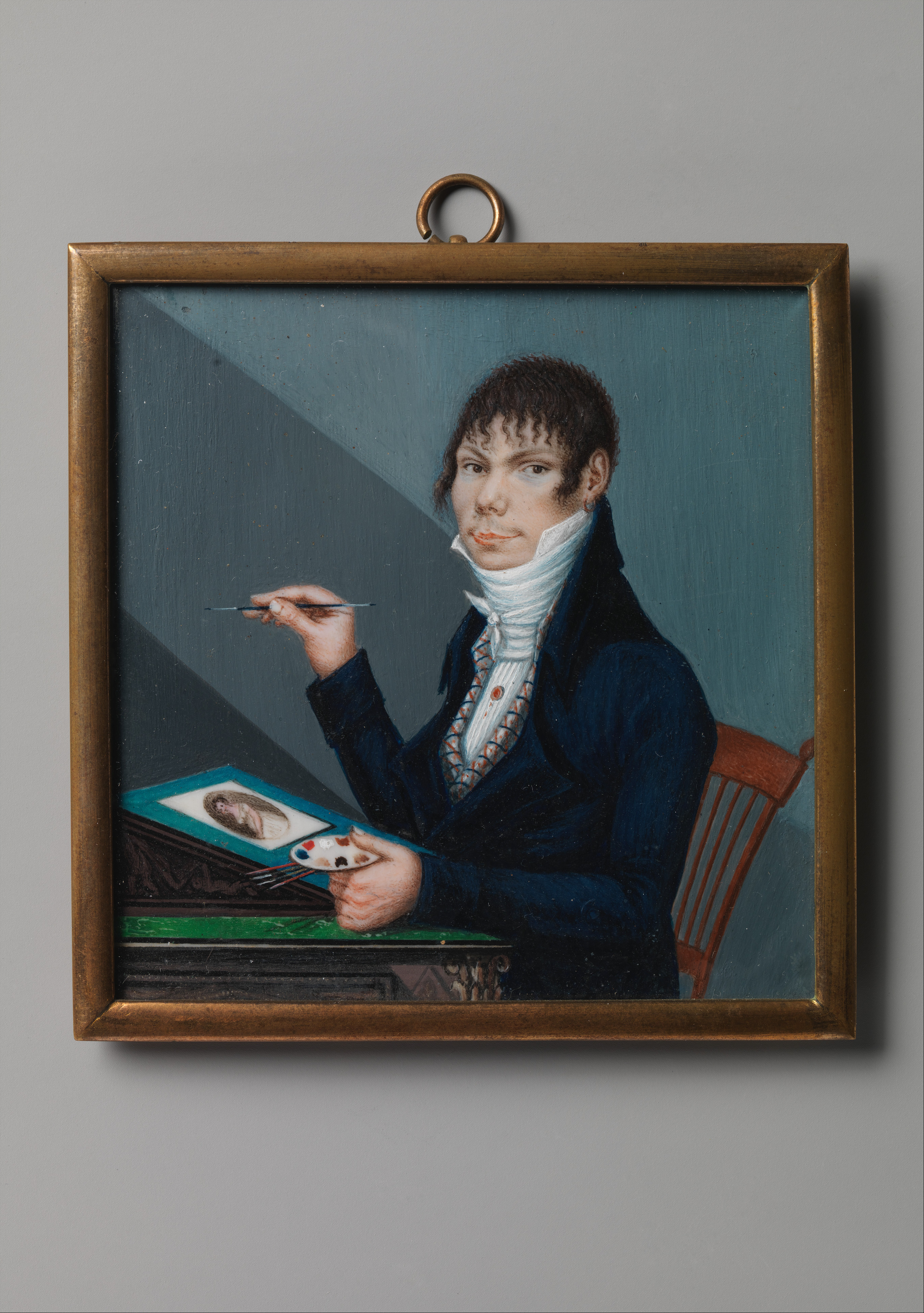 Portrait of a Painter at Work