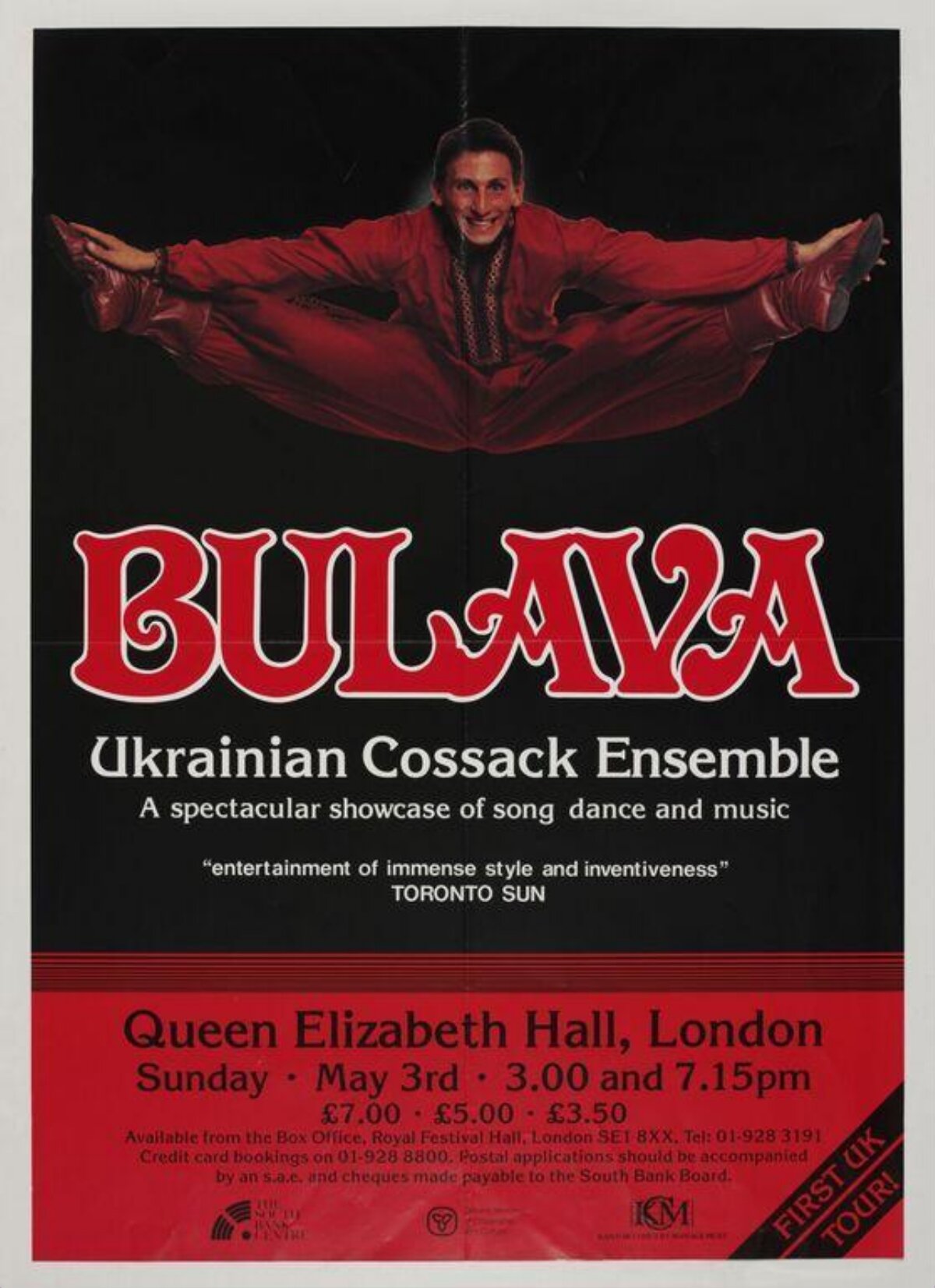 Bulava Ensemble UK Tour Poster