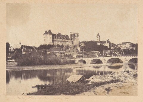 1893 View of Pau Castle