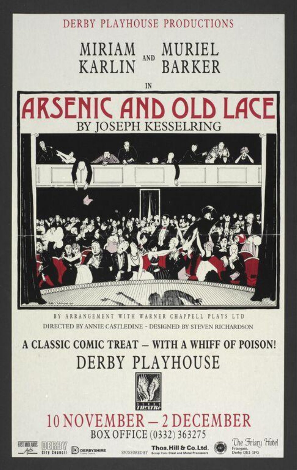 Arsenic and Old Lace Theater Poster