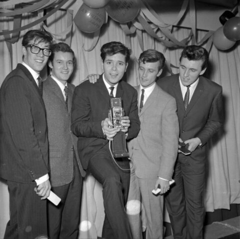 Cliff Richard Birthday Group Photo