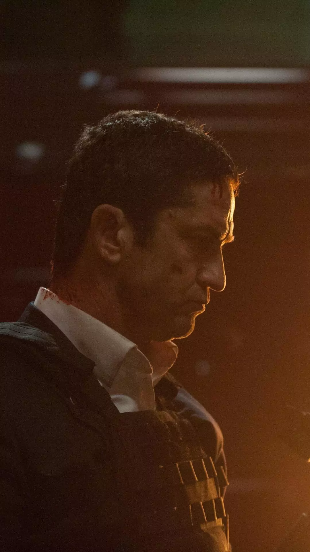 Bloodied Agent in Side Profile