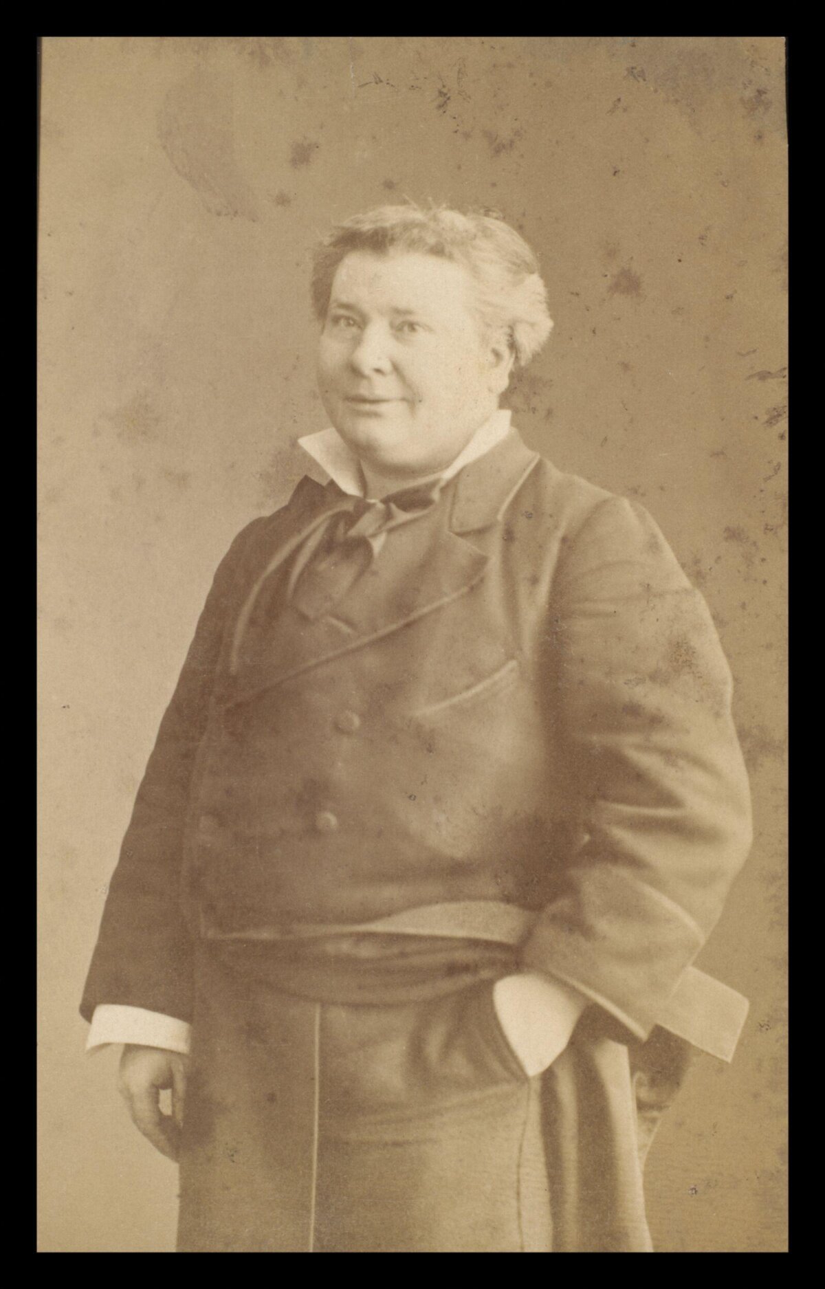 Vintage Portrait of 19th Century Man