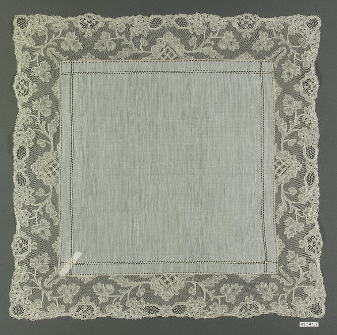 Antique Lace Handkerchief