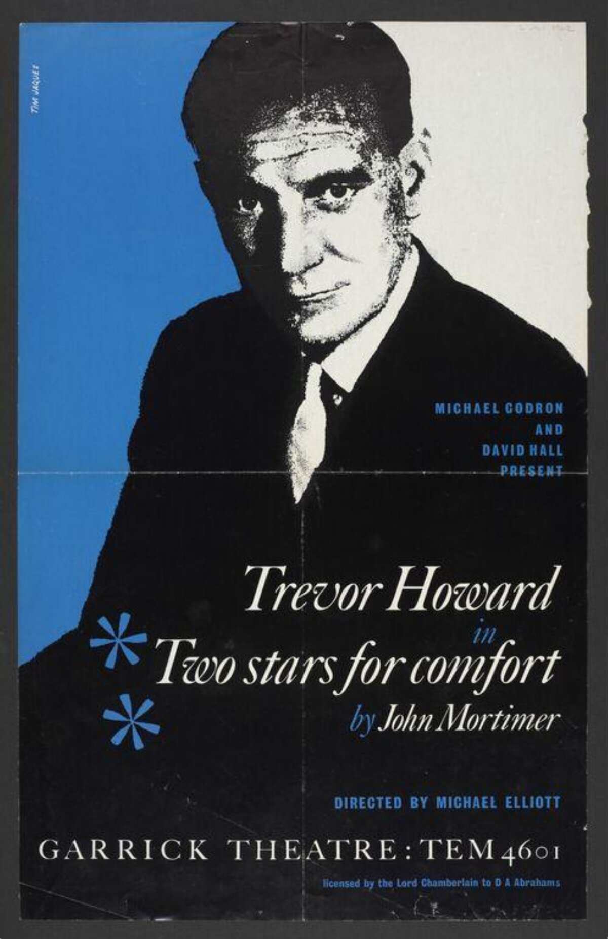 Two Stars For Comfort Theatre Poster