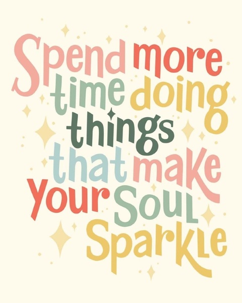 Inspirational Soul Sparkle Quote