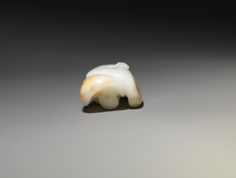 White Jade Mushroom Carving