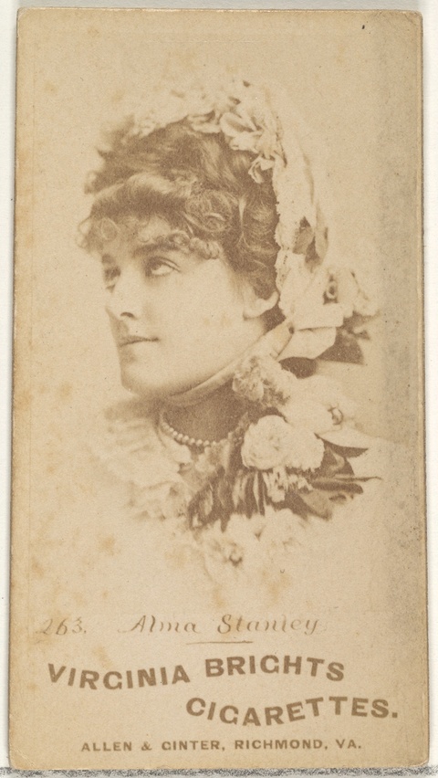 Alma Stanley Vintage Cigarette Card