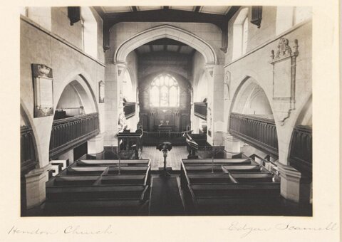 Hendon Church Interior View