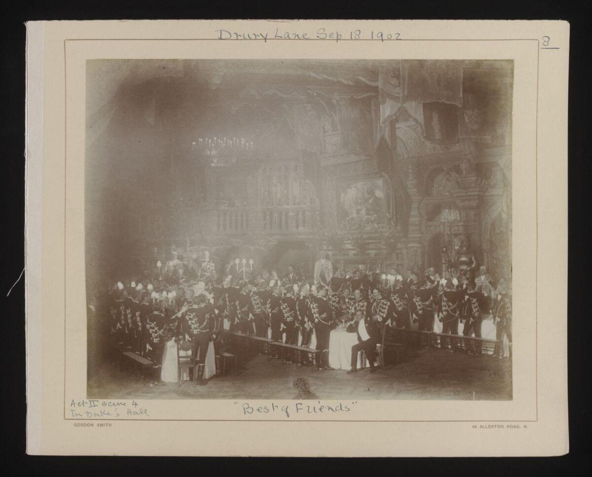 1902 Drury Lane Stage Performance