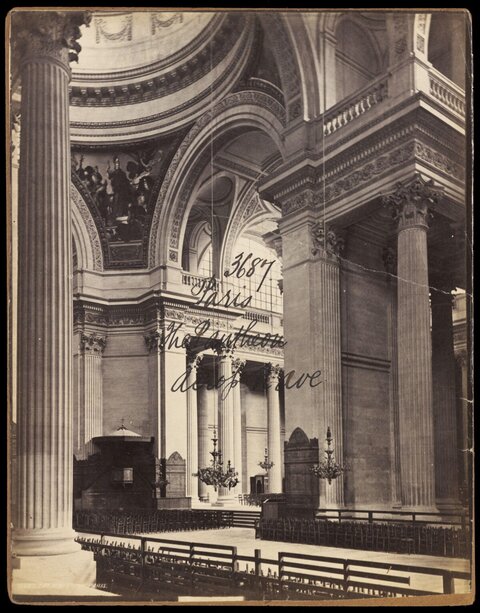 Paris Pantheon Nave Interior